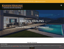 Tablet Screenshot of karsenkraung.com